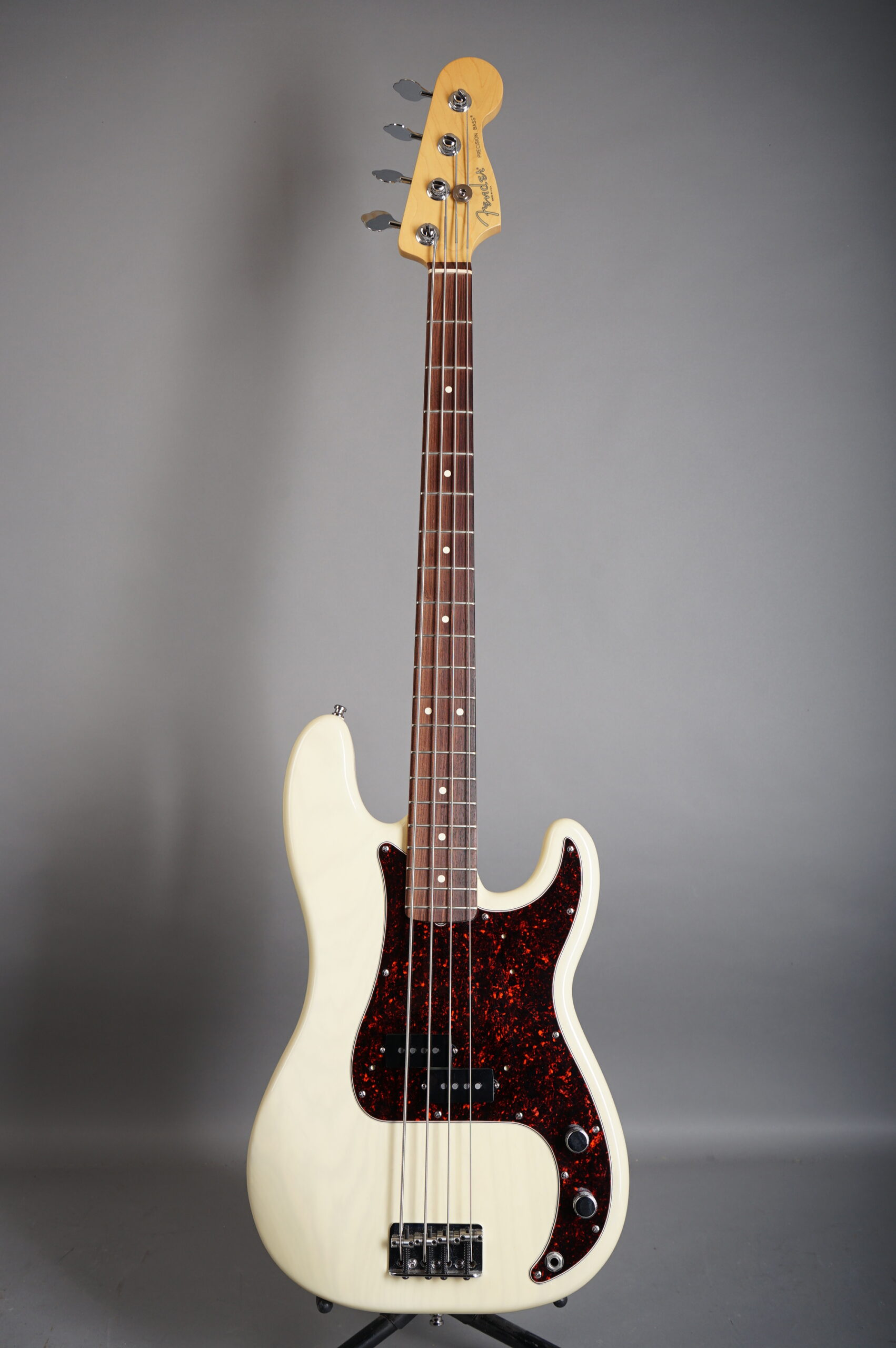 1999 Fender American Standard Precision Bass - White Blond