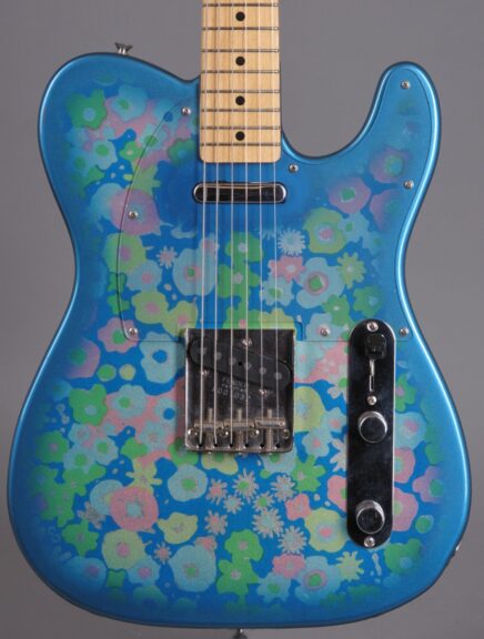 1999 Fender Telecaster - Blue-Flower - MIJ