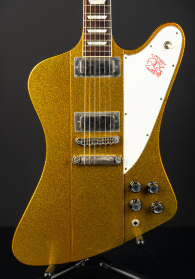 1999 Gibson Custom Shop Firebird V - Gold Sparkle