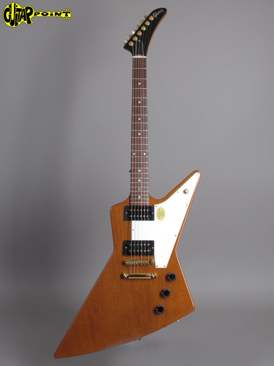 2000 Gibson Explorer – Natural “Limited Gold Edition” – GuitarPoint