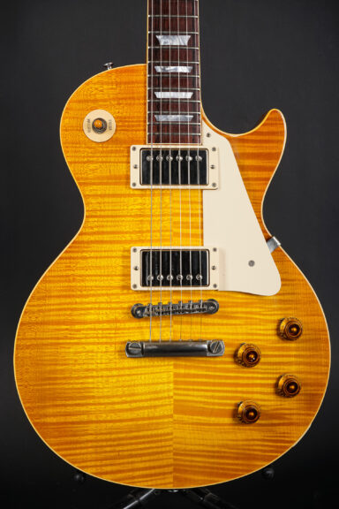 2001 Gibson Les Paul 1958 Flametop Reissue - Lemon