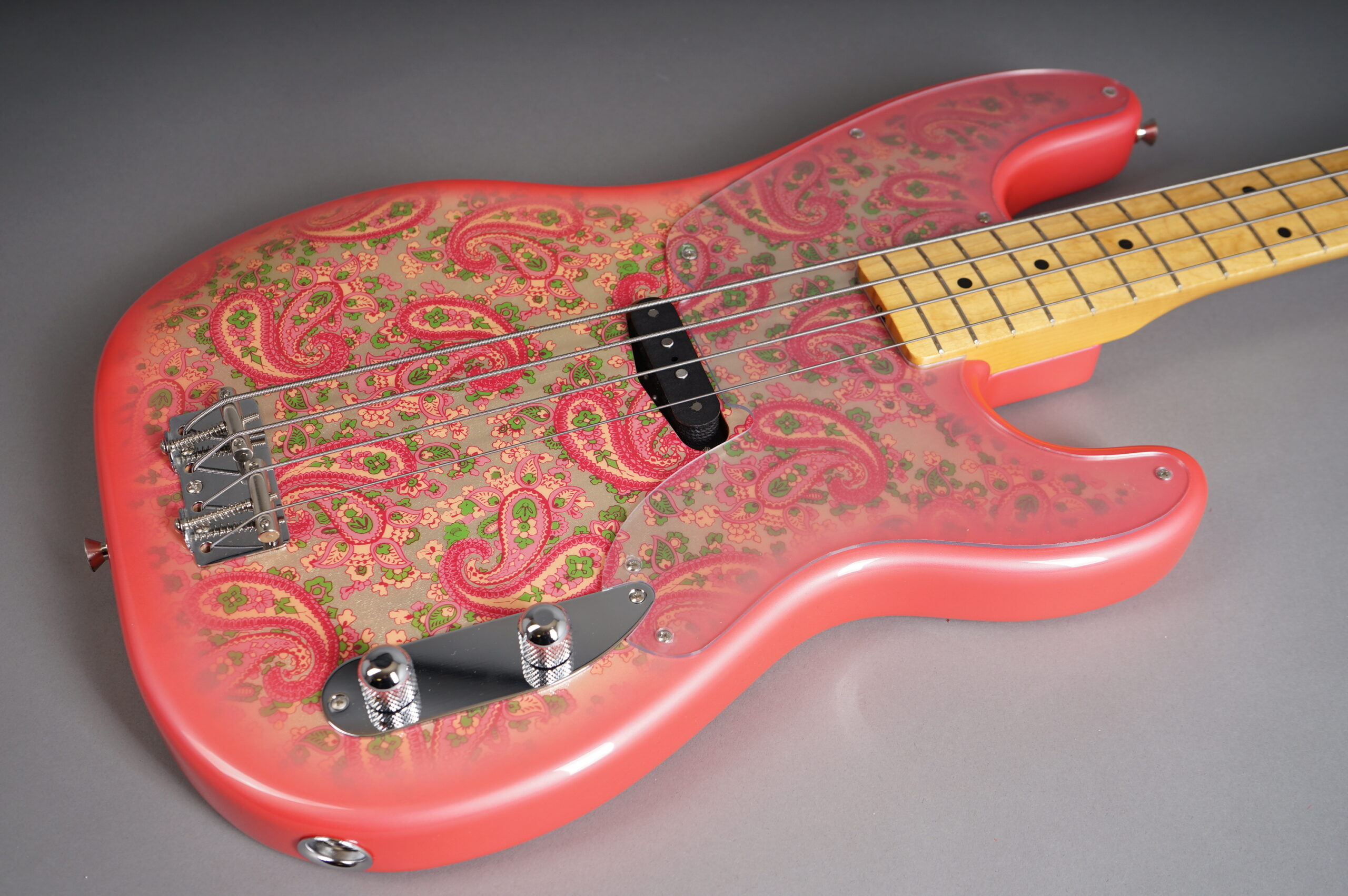 2004 Fender '54 Precision Bass - Pink Paisley - GuitarPoint