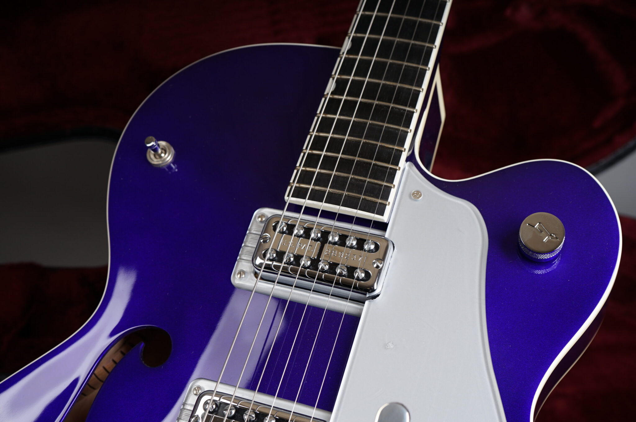 2006 Gretsch Brian Setzer Hot Rod 6120SHPTV - Purple - GuitarPoint