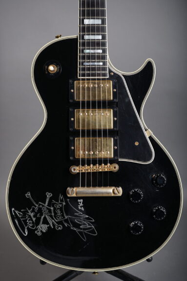 2007 Gibson Les Paul Custom 1957 Reissue signed by Slash and formerly owned by The Hives