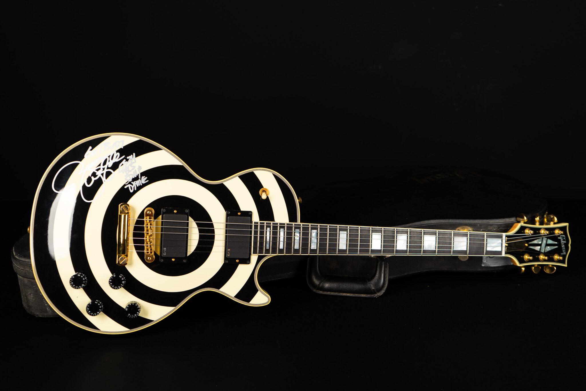 2007 Gibson Les Paul Signature Zakk Wylde – Bullseye ..signed – GuitarPoint