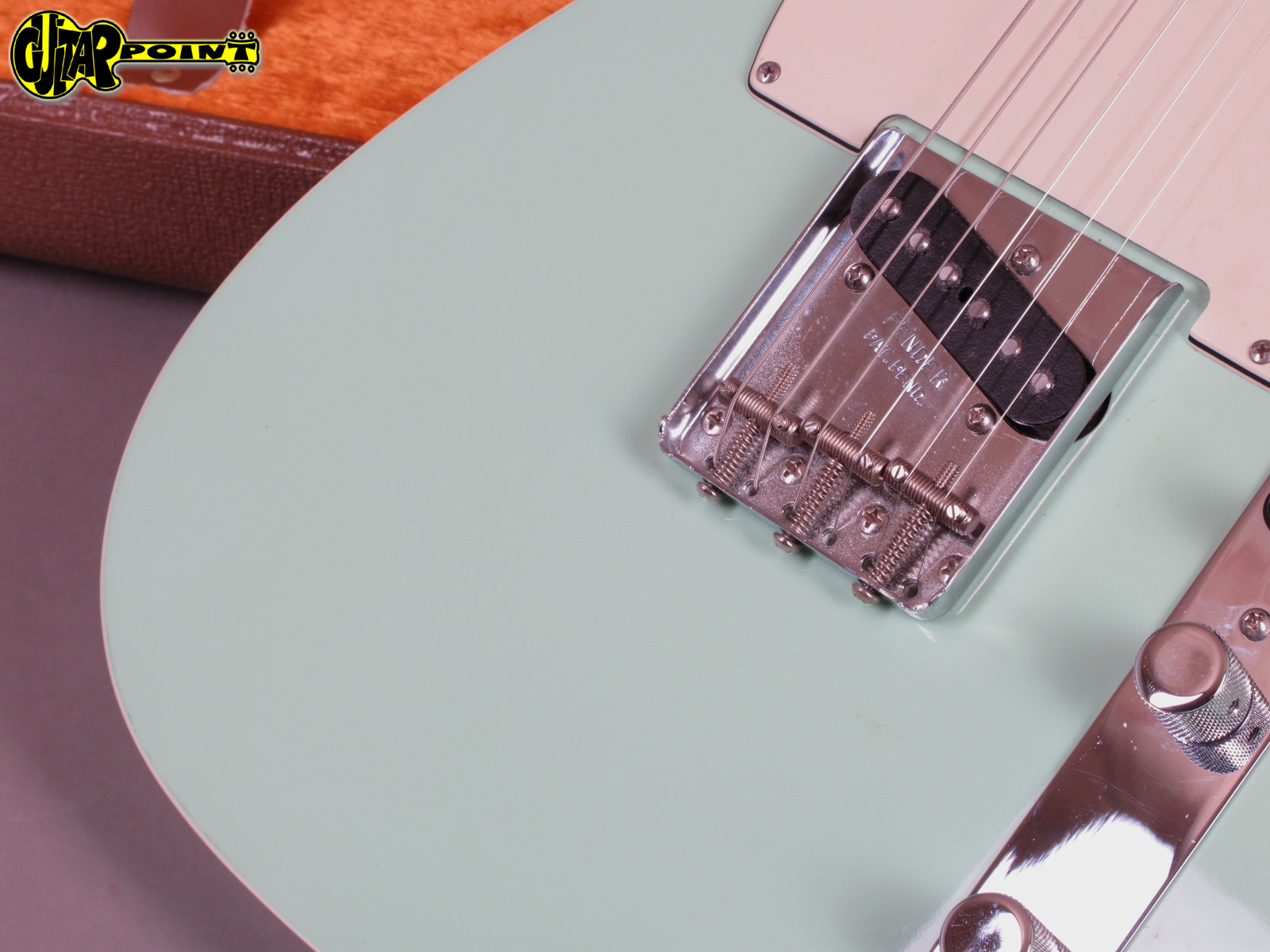 2009 Fender American Vintage 62 Telecaster Custom Surf Green