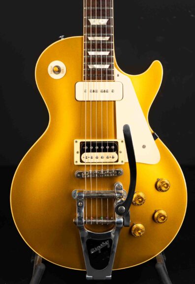 2009 Gibson 1956 Les Paul Standard Bigsby Humbucker Mod - Goldtop