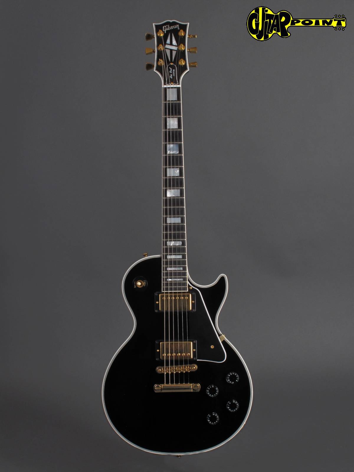 2009 Gibson Les Paul Custom – Ebony …like new! – GuitarPoint