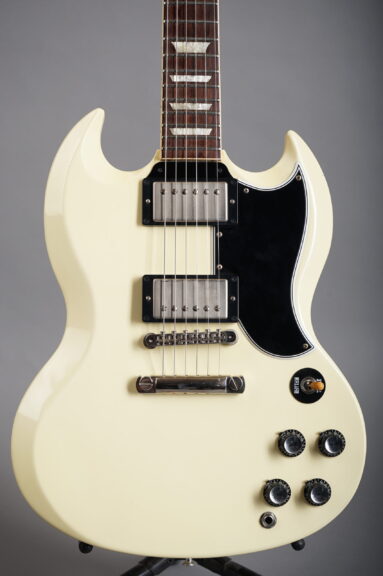 2010 Gibson Custom Shop SG Standard '61 Reissue VOS - Polaris White ...2,65Kg