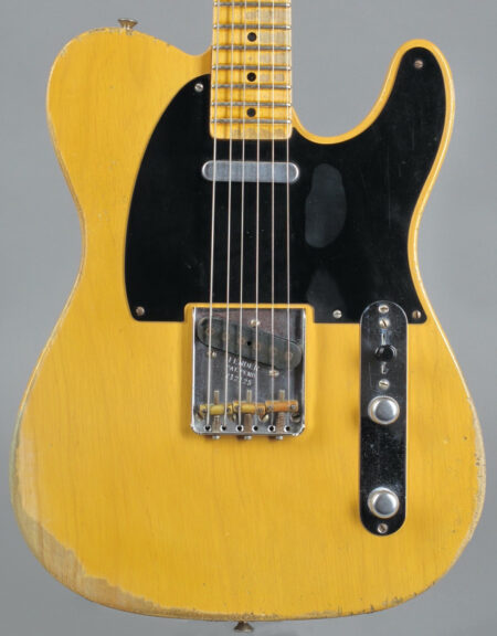 2012 Fender Custom Shop 1952 Tele Heavy Relic - Nocaster Blond