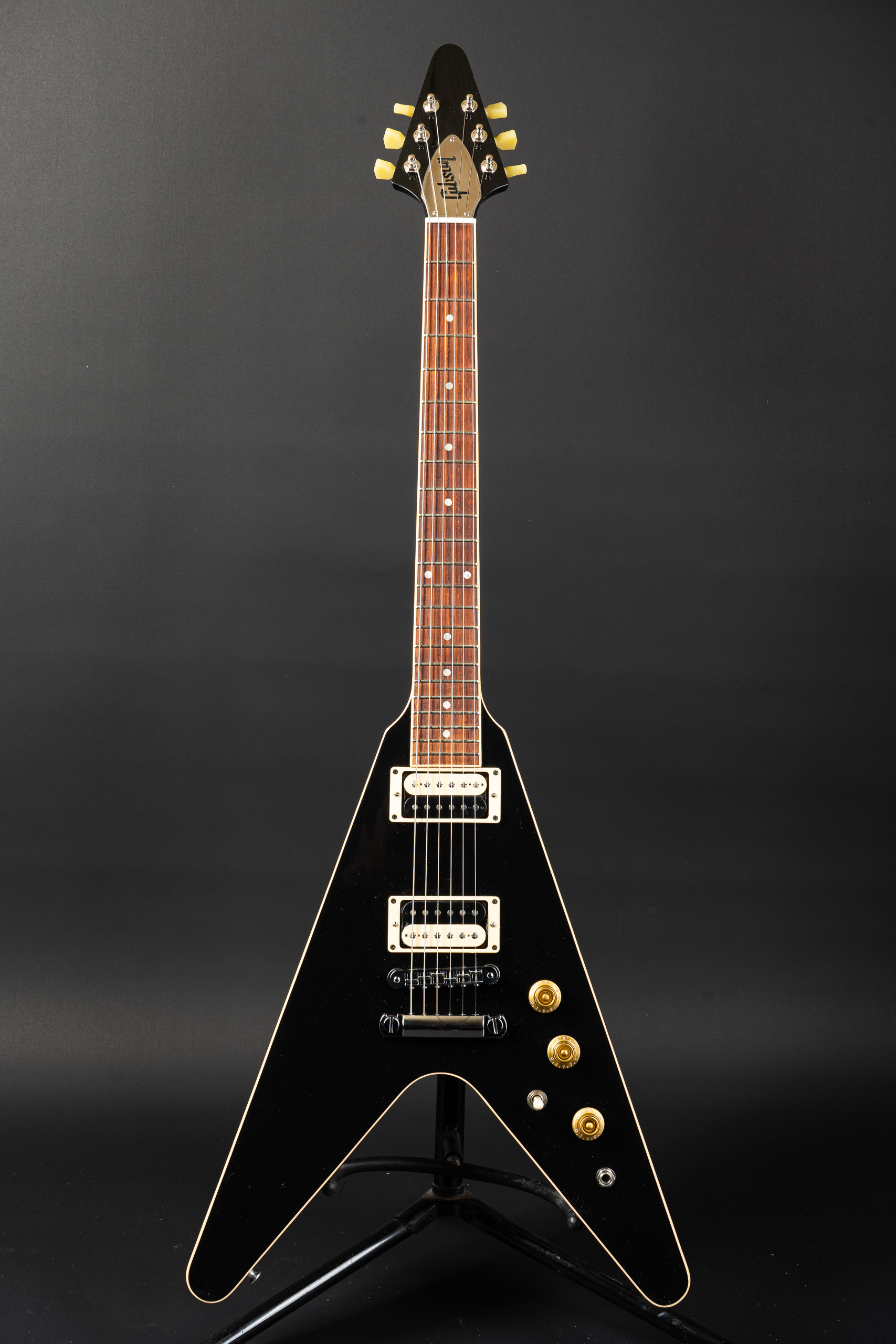 DEAN FLYING VフライングV 2012 Gibson Les Paul 2012 Gibson Flying V - Ebony - GuitarPoint