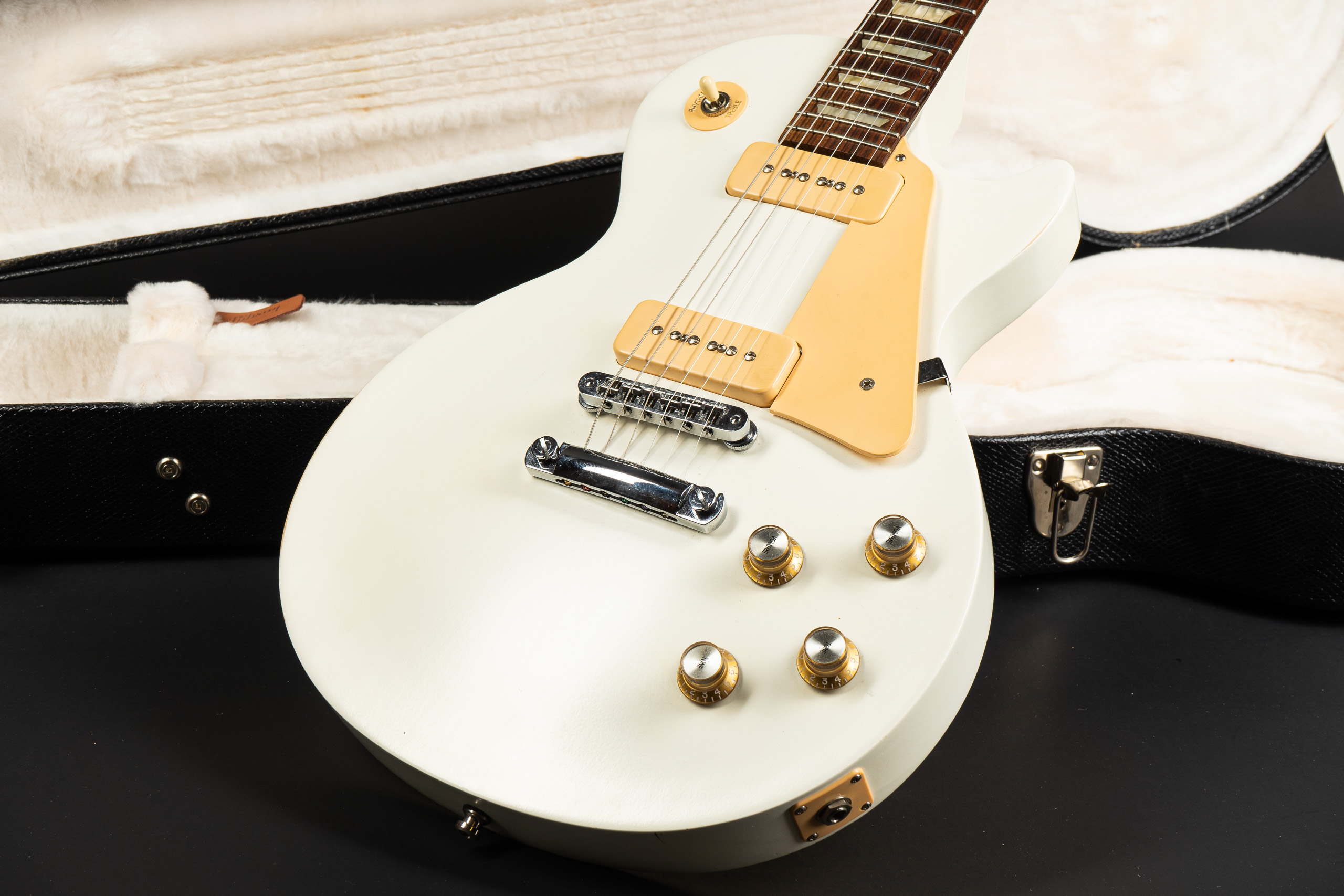 2013 Gibson Les Paul Studio 60s Tribute - Worn White - GuitarPoint
