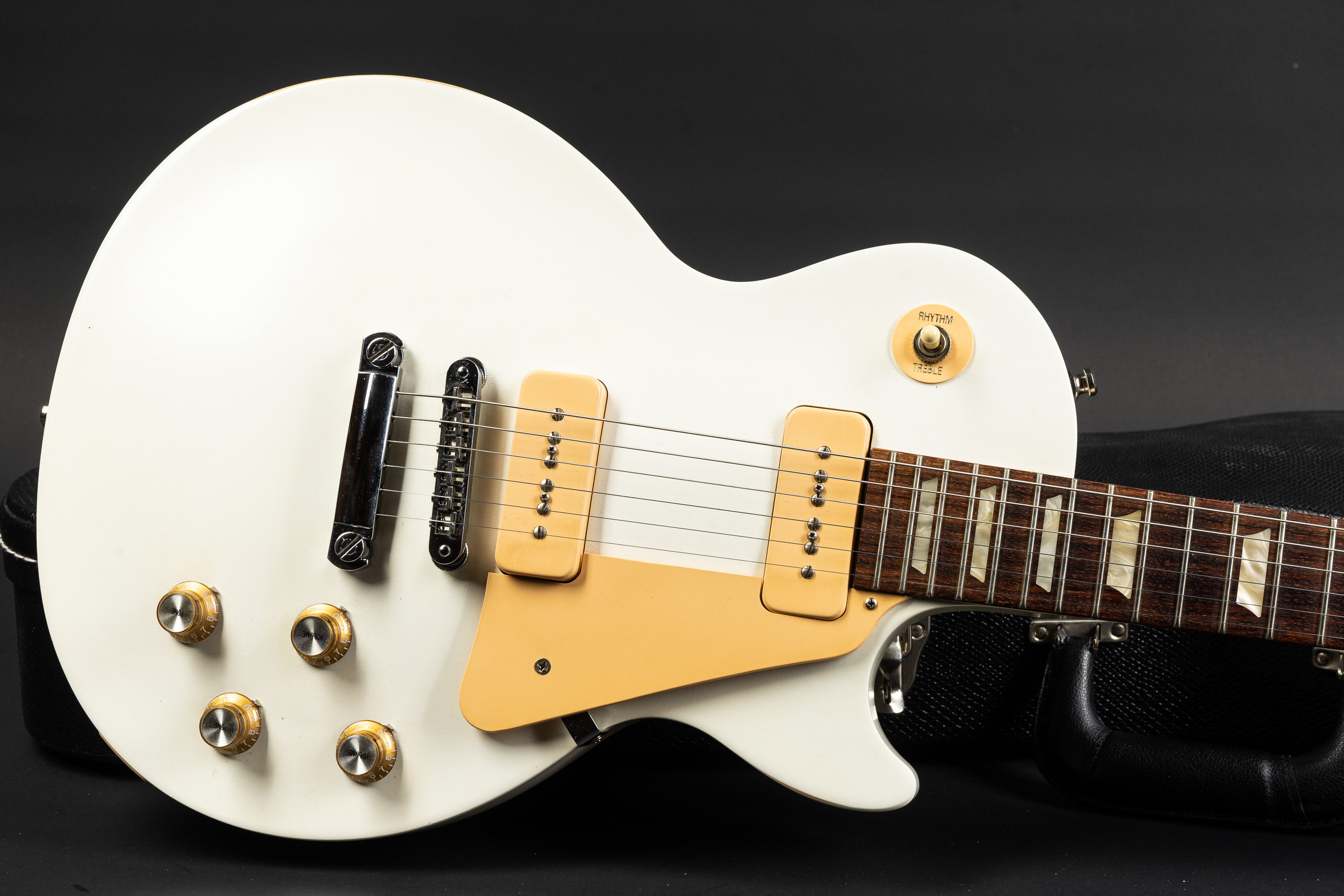 2013 Gibson Les Paul Studio 60s Tribute - Worn White - GuitarPoint