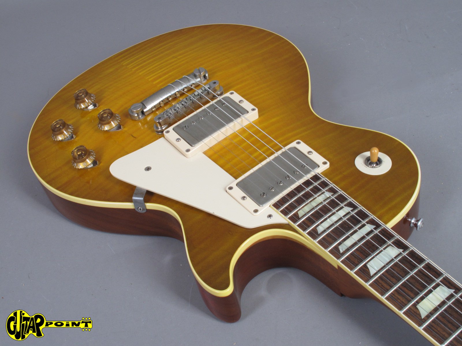 2014 Gibson Les Paul Joe Bonamassa Skinnerburst Vos Guitarpoint 6293