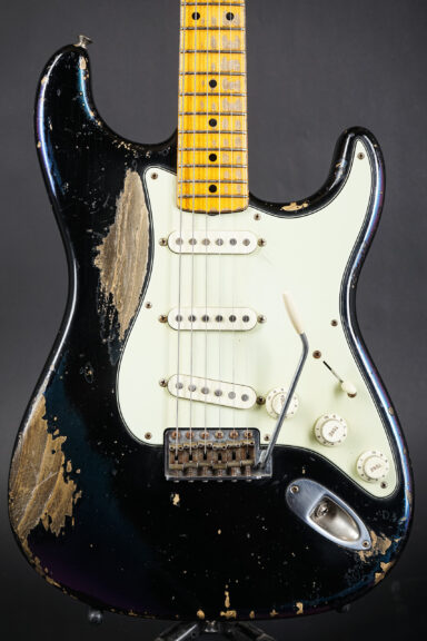 2015 Fender Dale Wilson Masterbuilt 1958 Stratocaster - Black/Chameleon Relic