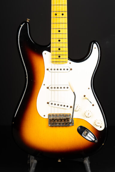 2015 Fender Custom Shop Stratocaster 1956 Journeyman Relic Clapton Brownie - Sunburst