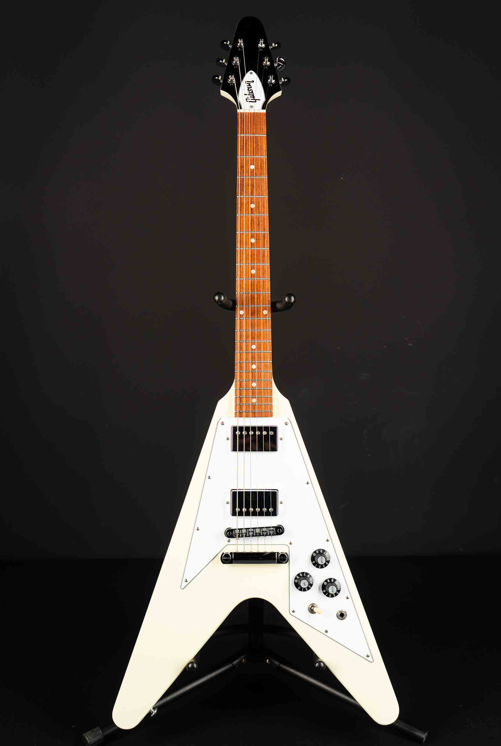 2015 Gibson 70's Flying V - White - GuitarPoint