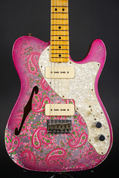 2017 Fender Greg Fessler Masterbuilt Thinline Telecaster Relic Paisley