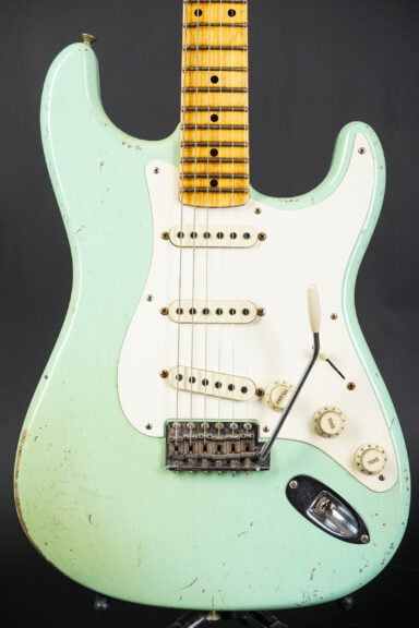 2017 Fender John Cruz Masterbuilt 1957 Stratocaster Relic - Surf Green