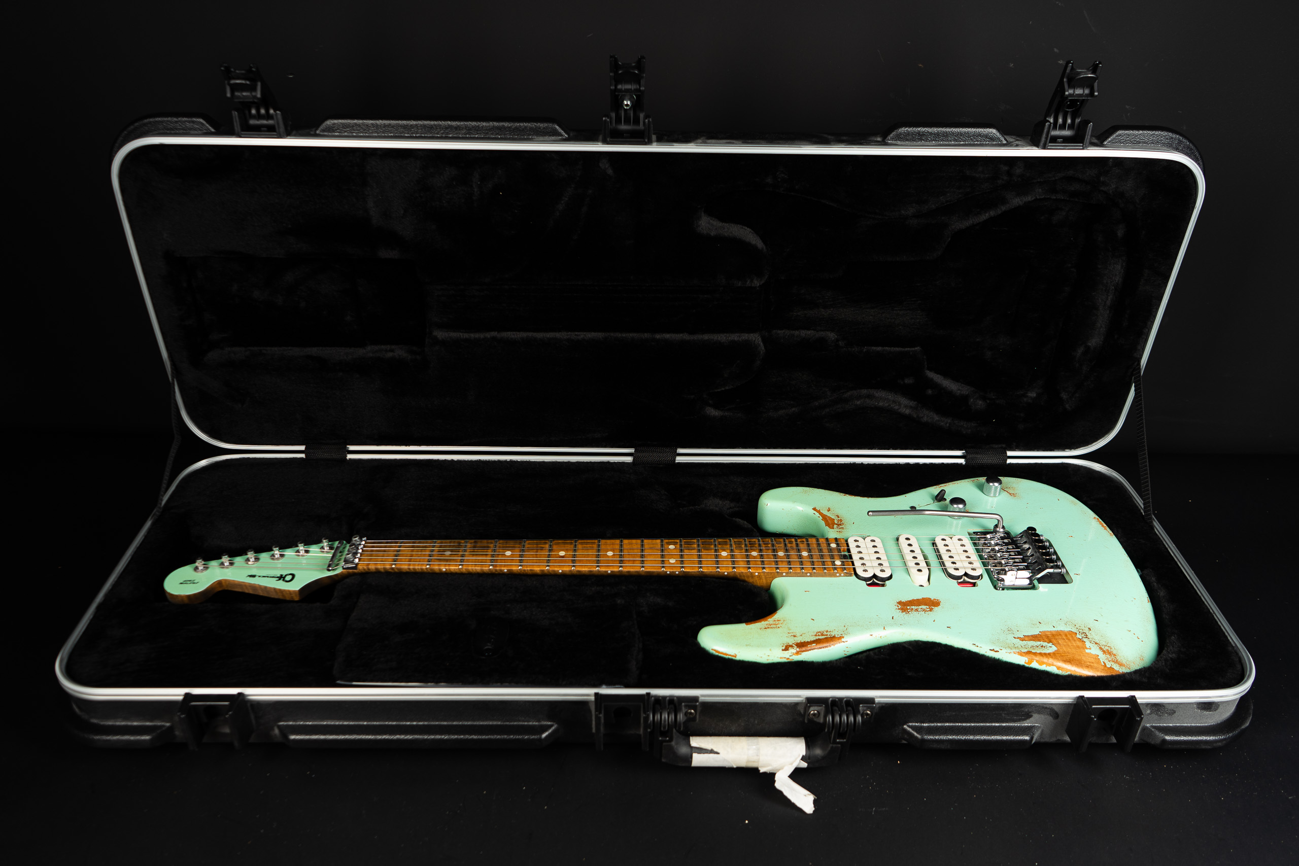2018 Charvel Custom Shop USA San Dimas HSH Floyd Rose Surf Green