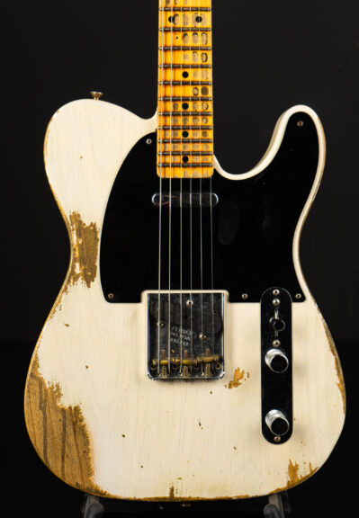 2018 Fender Custom Shop 1952 Telecaster Heavy Relic - White Blonde