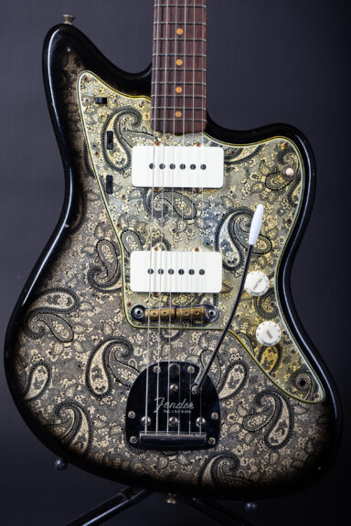 2019 Fender Custom Shop Black Paisley 62 Jazzmaster JRN
