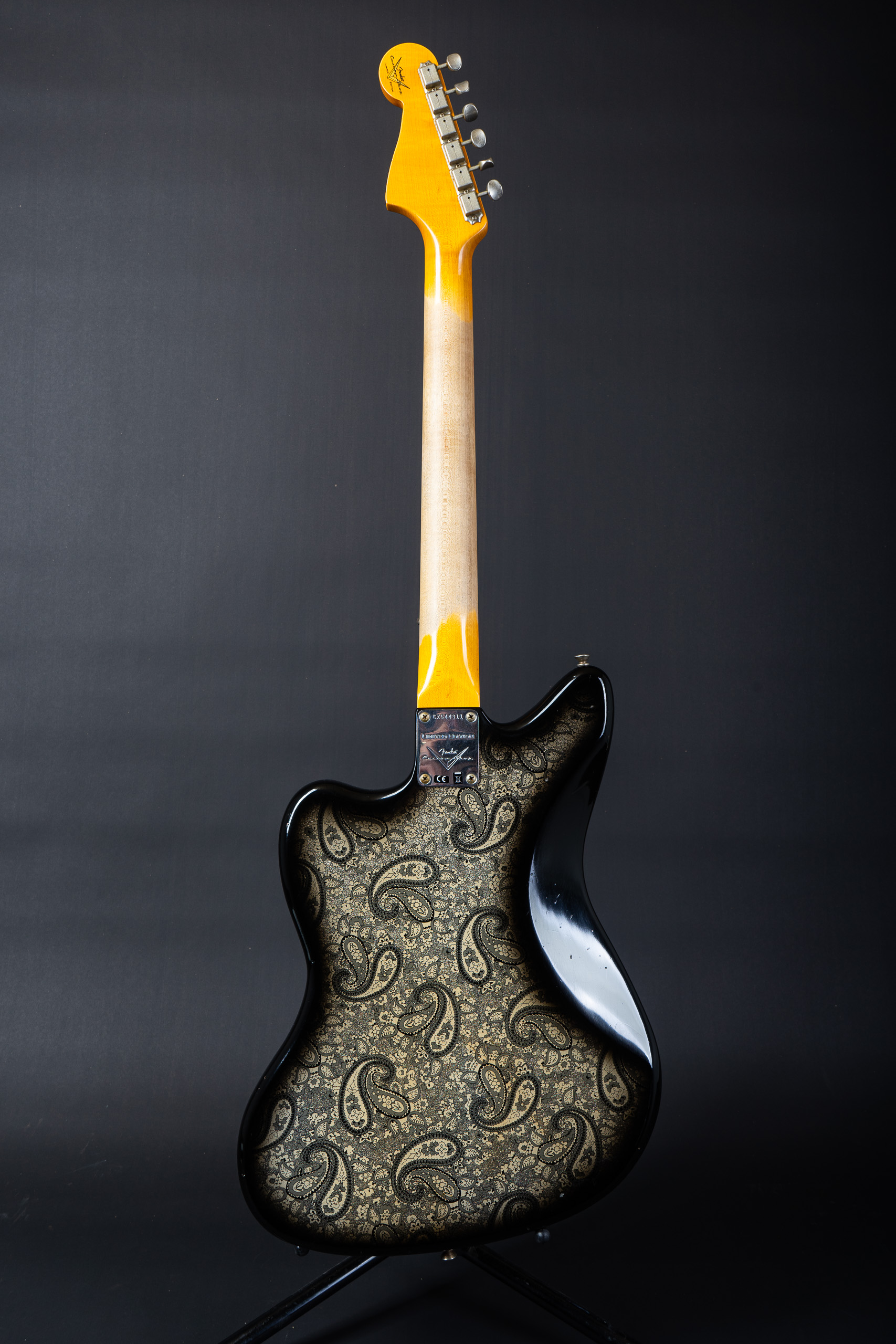 vision　fender jazzmaster customshop 2019 Fender Custom Shop Black Paisley 62 Jazzmaster JRN - GuitarPoint
