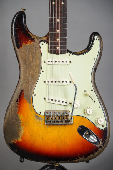 2020 Fender Custom Shop Dale Wilson Masterbuilt 61 Stratocaster Ultra Relic - Sunburst