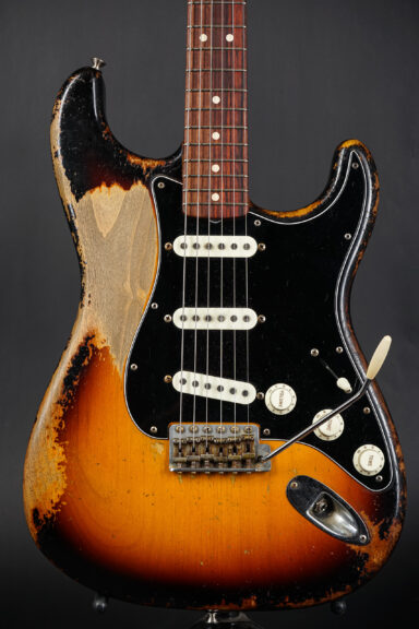 2020 Fender Dale Wilson Masterbuilt 1963 Stratocaster Heavy Relic - Sunburst