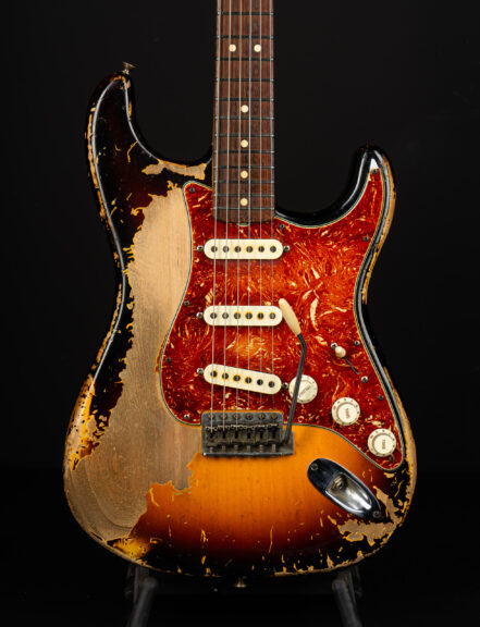 2020 Fender John Cruz Masterbuilt 1963 Stratocaster Heavy Relic - Sunburst