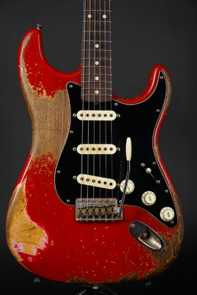 2020 Fender Kyle McMillin Masterbuilt Stratocaster 1960 Heavy Relic - Dakota Red
