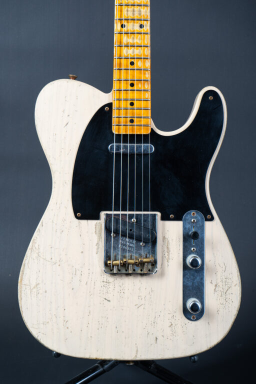 2020 Fender Todd Krause Masterbuilt 52 Telecaster - Dirty White Blonde ..3,0Kg