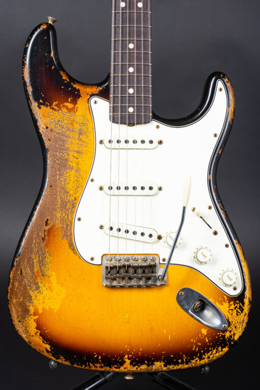 2021 Fender Carlos Lopez Masterbuilt 1963 Stratocaster - Sunburst