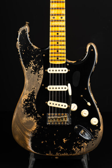 2021 Fender Stratocaster Custom Shop LTD Poblano Super Heavy Relic - Black