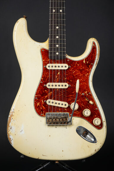 2021 Fender Vincent Van Trigt Masterbuilt 1963 Stratocaster Relic - Olympic White