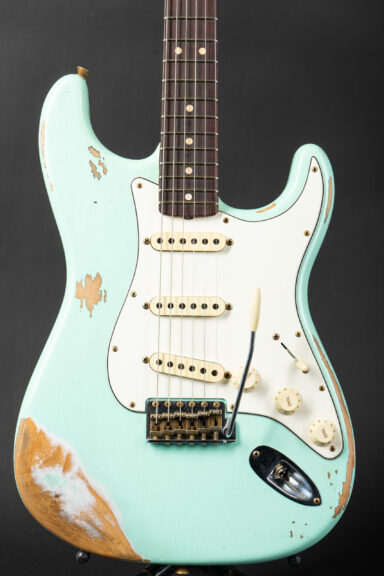Fender Custom Shop 1963 Stratocaster Heavy Relic - SFA Surf Pearl