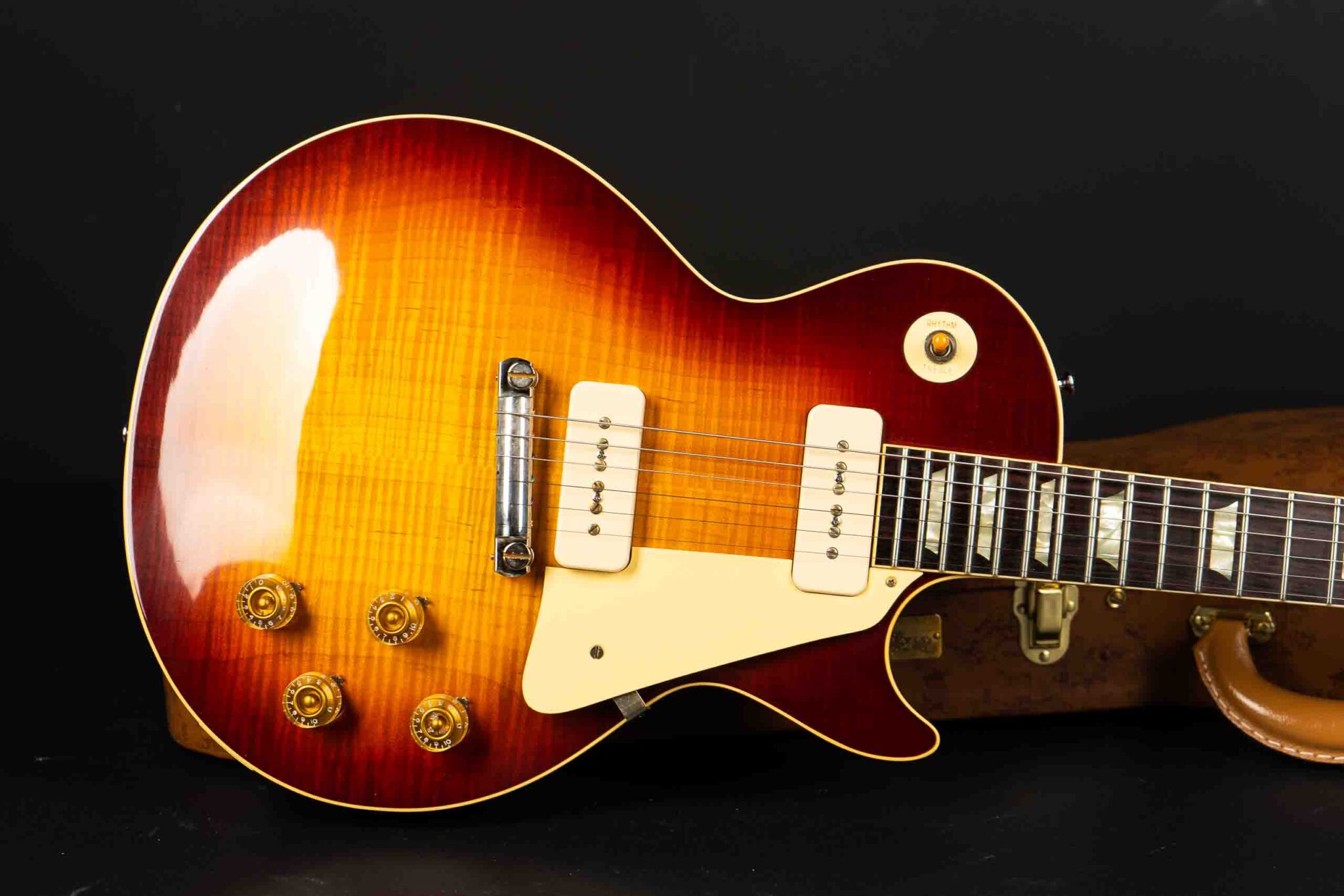 2022 Gibson 1954 Les Paul Standard Figured Top – Sunrise Tea
