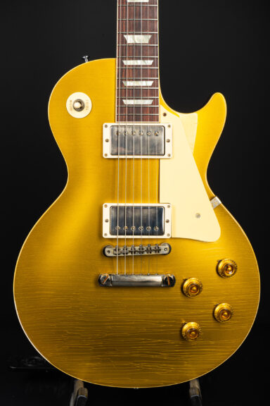 Gibson Les Paul 1957 Goldtop Reissue Dark Back Murphy Lab Light Aged - Mahogany Top ...3,5Kg!