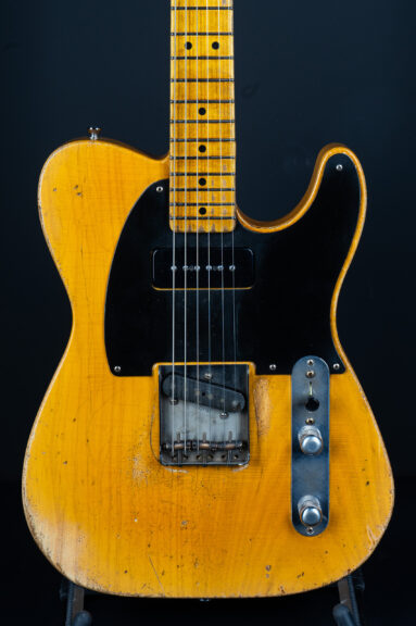 2023 Nachoguitars Blackguard GuitarPoint Specs P90 - Blond #0166