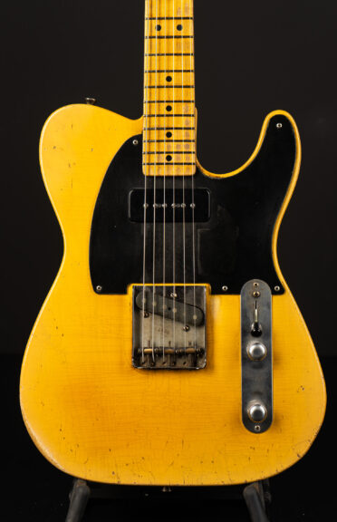 2024 Nachoguitars Blackguard P90 Nacho's Specs - Blond #1603