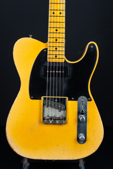 2025 Nachoguitars Blackguard P90 Nacho's Specs - Blond #1137