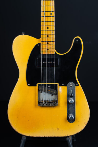 2025 Nachoguitars Blackguard P90 Nacho's Specs - Blond #1168
