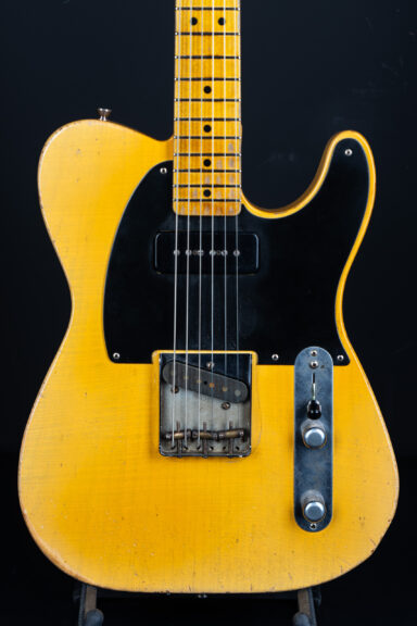 2025 Nachoguitars Blackguard P90 Nacho's Specs - Blond #1275