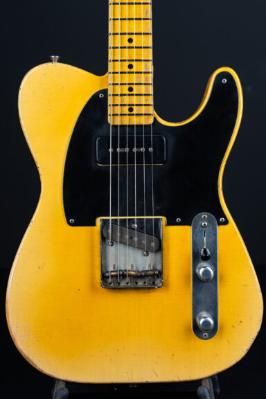 2025 Nachoguitars Blackguard P90 Nacho's Specs - Blond #1344