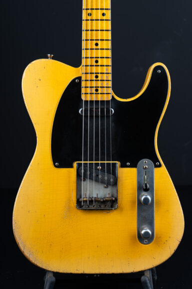 2025 Nachoguitars T-Style - Blackguard #1043 - 3,18Kg