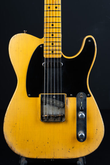 2025 Nachoguitars Telecaster - Blackguard #1198 -  3,19Kg