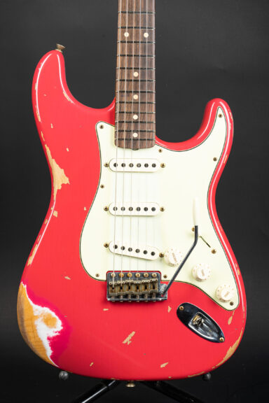 Fender Custom Shop 1956 Stratocaster w/Slabboard - Dakota Red Heavy Relic