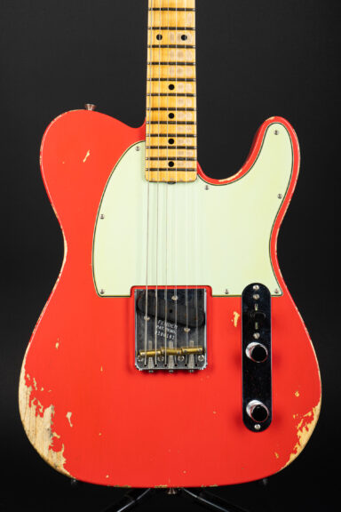 Fender Custom Shop 1959 Esquire Heavy Relic - Fiesta Red