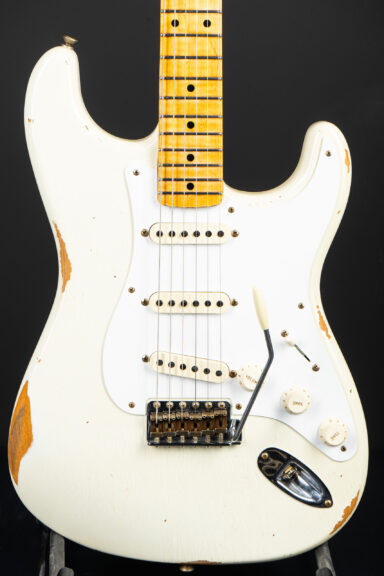 Fender Custom Shop 1959 Stratocaster Relic - Super Faded Aged Olympic White