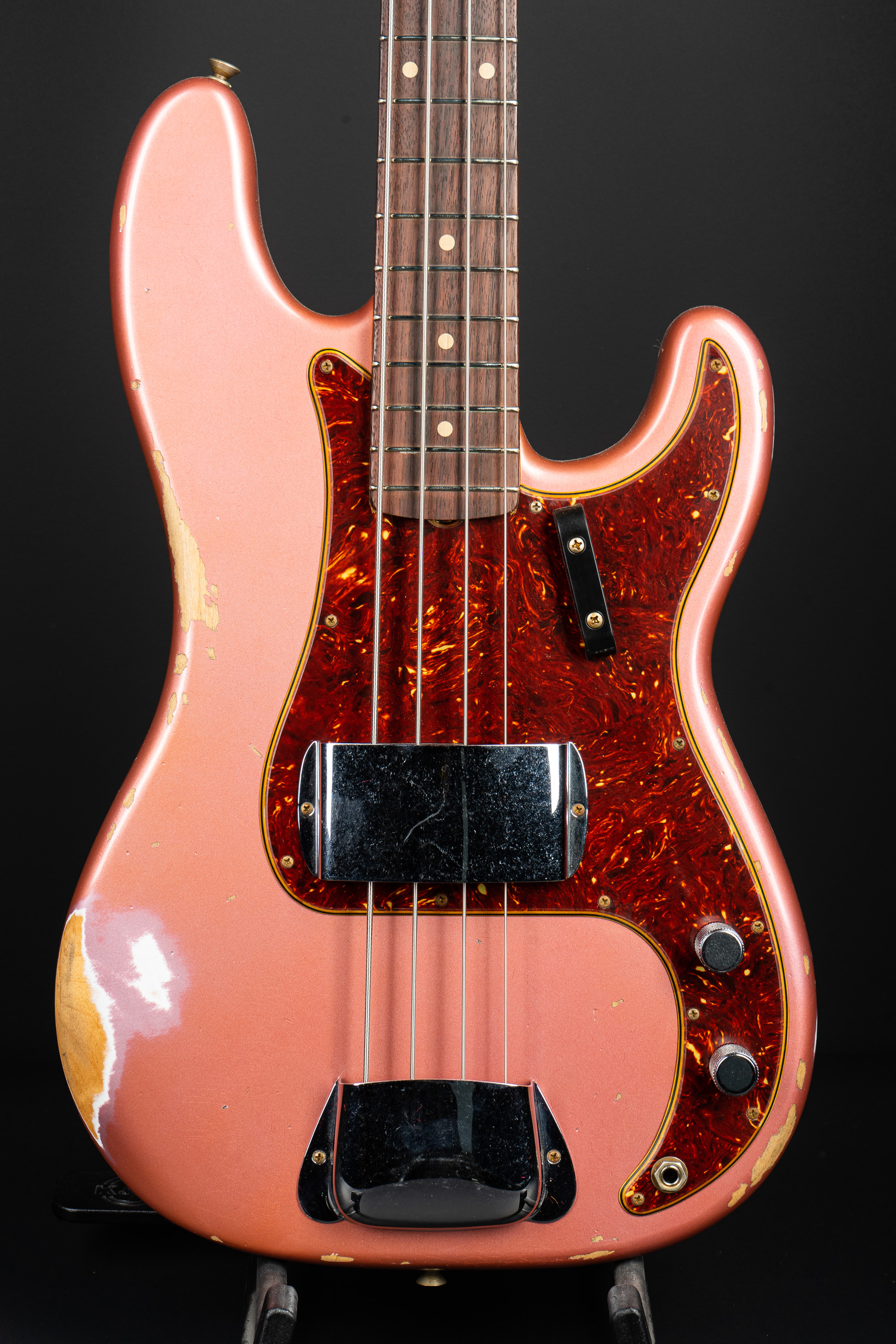 Fender Custom Shop 1960 Precision Bass Heavy Relic – Burgundy Mist